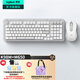 羅技（Logitech）K98M客制化機(jī)械鍵盤無線藍(lán)牙雙模AI熱插拔gasket M650無線藍(lán)牙靜音鼠標(biāo) 人體工學(xué)辦公鍵鼠男女通用 K98M+M650【白色辦公套裝】