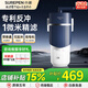 小澎大白瓶前置過濾器8噸大流量旁通反沖洗過濾器家用自來水龍頭全屋前置過濾中央凈水機(jī)除余氯 大白瓶10寸PPF棉【去除雜質(zhì)】