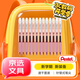 派通（Pentel）BLN105按動黑色中性筆高顏值0.5mm簽字筆商務(wù)學(xué)生速干水筆水性筆文具 粉桿黑芯12支裝
