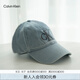 Calvin KleinJeans【七夕禮物】25春夏男女經(jīng)典ck刺繡徽標(biāo)牛仔棒球帽4G5017G