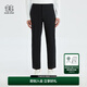 KOLON SPORT/可隆長褲 男子戶外休閑壓膠防潑水褲可水洗商務(wù)通勤褲子 LHLP4MT505-BK 黑色 XL（180/86A）