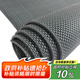迪茵（DIYIN）浴室地墊PVC廁所防滑墊腳墊鏤空塑料隔水墊 4.5mm灰0.9米寬1米長