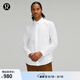 lululemon丨New Venture 男士修身剪裁長(zhǎng)袖襯衫 速干芯吸 LM3CYES 白色 M