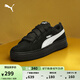 彪馬（PUMA）【厚底鞋】增高松糕鞋女子休閑板鞋PLATFORM 404158 黑色-白-02 36