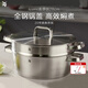 WMF福騰寶不銹鋼蒸鍋雙層蒸籠湯蒸鍋不銹鋼燉鍋家用蒸煮兩用鍋 Iconic系列蒸鍋含屜 2層 28cm