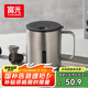 富光馬克保溫杯316不銹鋼帶蓋辦公學(xué)生咖啡茶杯水杯子男女士400ml