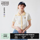 Teenie Weenie小熊女裝毛針織衫2025年夏季新款少女感甜美學(xué)院短袖 黃色 S