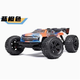 ARRMA 莫哈維 1/8 卡屯V6 6S遙控電動(dòng)無(wú)刷防水RC遙控車(chē)大腳車(chē)模型 卡屯V6 藍橙色 不含電池 充電器