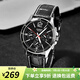 卡西歐（CASIO）手表男 商務(wù)休閑簡(jiǎn)約 指針 防水石英男表學(xué)生表考試表 MTP-1374L-1A 店長(zhǎng)推薦