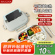 美廚（maxcook）304不銹鋼飯盒微波爐飯盒4格保溫學生飯盒配餐具1.6L隨機MCFT5623