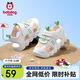 巴布豆寶寶夏季童鞋包頭涼鞋男童軟底防撞機(jī)能學(xué)步鞋女 桃金綠 20