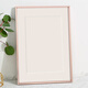 森淼簡(jiǎn)約細窄邊鋁合金相框空框掛墻營(yíng)業(yè)執照框海報裝裱畫(huà)框拼圖展示框 立體面玫瑰金【極簡(jiǎn)金屬邊框】定制需咨詢(xún)客服 28寸掛墻-可放50.8*70.8cm