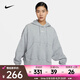 耐克（NIKE）Sportswear Phoenix Fleece 女子 Oversize 風(fēng)套頭加絨連帽衫 DQ5859-063 L