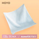 HOYO日本小方巾純棉 抗菌兒童方巾洗臉擦手吸汗私處護(hù)理毛巾 若蘭色