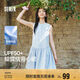 森馬（Semir）連衣裙女防曬背心裙溫柔2025夏蝴蝶結A字短裙少女感109325114030