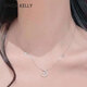 Cindy Kelly輕奢999銀項(xiàng)鏈女高級(jí)精致實(shí)用鎖骨鏈送老婆結(jié)婚紀(jì)念生日禮物女生 星月項(xiàng)鏈【送老婆女友實(shí)用高檔】