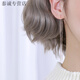 KZD老鳳凰999足銀純銀顯臉瘦的耳線(xiàn)女簡(jiǎn)約氣質(zhì)純銀耳飾耳鏈長(zhǎng)款耳環(huán) 純銀耳線(xiàn)22cm一對(duì)同款