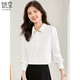 她享白襯衫女面試裝長(cháng)袖上衣通勤百搭職業(yè)裝襯衣小衫女 T53S059