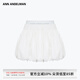 ANN ANDELMAN官方直營(yíng) 白色寬松a字抽繩短裙蓬蓬雙腰頭花苞短褲裙 白色 XS