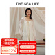 THE SEA LIFE歐海一生 連衣裙女2024夏季新款浪漫感優(yōu)雅舒適連衣裙Y16803-1 云白色 M