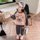 mlgt kids童裝女童秋裝套裝春秋季新款寶寶衣服兒童衛(wèi)衣運動兩件套冬 灰色 【春秋款】 90 cm