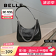 百麗（Belle）禮物包包女包2025新商場(chǎng)同款質(zhì)感休閑腋下包BL815BX5 黑色 F