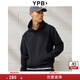 YPB(AF旗下)男裝24春秋款neoKNITMAX運動連帽黑色衛(wèi)衣KI118-4345 黑色 XS (170/84A)