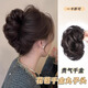 蔓笙丸子頭假發(fā)抓夾高級感盤(pán)發(fā)神器頭發(fā)量少發(fā)夾女后腦勺鯊魚(yú)夾子頭飾 自然逼真千金花苞頭【棕黑色】