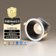 平頭熊PTX-F1火星黑色 全光譜智能筒燈嵌入式75開孔防眩LED 已接米家APP