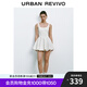 UR2025夏季新款女裝芭蕾風(fēng)超短款背心式連衣裙UYU750077 本白 S
