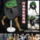 赟婭國外ai山海經(jīng)玩具木棍人手辦鯊魚(yú)仙人掌大象3D打印模型桌面擺件 人形車(chē)輪【青蛙】手辦3D
