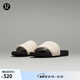 lululemon丨restfeel slide 男士拖鞋 *徽標款 LM9AYYS 淺象牙白/黑/淺象牙白 43