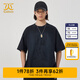 卡賓（CABBEEN）【純棉】商場同款短袖T恤男2024夏季新款像素風(fēng)印花寬松潮牌 煤黑色01 L /175/50