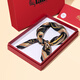 BéLIER LAINé真絲絲巾女士100%桑蠶絲高端絲巾禮盒裝七夕情人節(jié)禮物送老婆女友 【黃色禮盒裝】高端送禮推薦