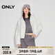 ONLY2025春季新款休閑個(gè)性撞色寬松挺闊短款連帽外套女|125136018 A43 奶油白色 M (165) 84A