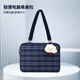 期尚可愛(ài)筆記本電腦包女單肩手提14寸華為matebook蘋(píng)果macbook內膽包 藍色【配可愛(ài)云朵掛件】 13-14英寸