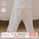 乖奇熊女寶寶純棉長(zhǎng)褲春秋季睡褲居家褲子?jì)雰嚎蓯?ài)花邊休閑褲寬松