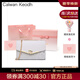 CALWAN KEODH包包女包新款2025單肩小方包斜挎輕奢ck風(fēng)小眾生日禮物送女友老婆 白色【奧斯汀粉禮盒+花束+賀卡】實(shí)用走心女生閨蜜