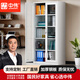 中偉（ZHONGWEI）文件柜辦公柜鋼制鐵皮柜資料柜檔案柜儲(chǔ)物柜通體玻璃文件柜