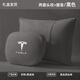 泰羅浩特斯拉專用頭枕modelY腰靠y裝飾配件煥新版model3頸枕3汽車用品 【麂皮絨】頭枕+腰靠 黑色 2套 特斯拉Model Y專用