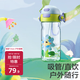 babycare兒童水杯二合一戶外運(yùn)動水杯吸管杯直飲幼兒園水壺600mL上學(xué)專用