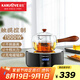 金灶（KAMJOVE） 電陶爐煮茶鐵壺燒水器煮茶器家用迷你小茶爐茶具不挑鍋具電陶爐 寶石黑（不包含茶壺）