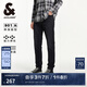 杰克·瓊斯（JACK&JONES）男裝夏季舒適百搭水洗修身版型彈力長(zhǎng)褲休閑褲牛仔褲男224432095 A15黑色牛仔 32 175 W32/L32