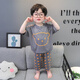 G.DUCKKIDS童連帽衛衣套裝2025秋季新款大童洋氣連帽小衫休閑牛仔褲兩件套 深灰色 80
