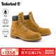 添柏嵐（Timberland）踢不爛男鞋戶外防水抓地牢固舒適耐穿大黃靴10061 小麥色 6.5