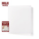無印良品 MUJI 可選擇口袋的 收藏活頁夾 文件夾內(nèi)頁 徽章收納袋 A4寬型 4孔