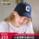 COVERNAT棒球帽 毛絨大C標(biāo)遮陽顯臉小 鴨舌帽男女同款 四季通用CA01 海軍藍(lán)色 均碼 55-58