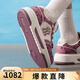 美職棒（MLB）官方休閑鞋女鞋子 新款板鞋老花運(yùn)動(dòng)鞋厚底學(xué)長(zhǎng)鞋潮鞋 3ASXP025N 紐約洋基隊(duì)/深粉色 36.5 (230mm)