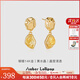 Amber Lollipop水晶耳環(huán)女士小眾高級耳釘耳墜耳飾生日七夕情人節(jié)禮物送女友老婆 黃色（流光至境系列）