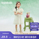 巴拉巴拉女童連衣裙兒童裙子2025夏立領(lǐng)國風(fēng)連衣裙新中式208225111035